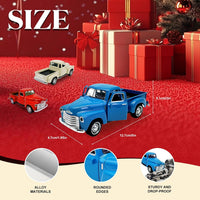 Little Blue Truck Toy,1:32 Pull Back Cars Toy for Kids Boys Girls – Fun for Kids & Family - Blue/Red/Yellow/Green - image 2