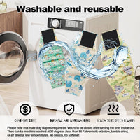 Washable Dog Diapers Male Reusable - Koalas, Dinosaurs, Whales / X-Small - image 2