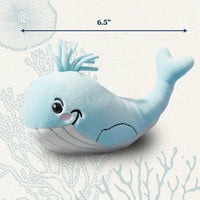Premium Plush Cat Toy, Whale Cat Toy, Eco Friendly, Catnip - Wendy the Whale - image 4