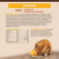 Wellness CORE+ Indoor Pate Adult Wet Cat Food, Natural, Protein-Rich, Grain Free, 5.5 Ounce, 24 Pack (Chicken & Chicken Liver)