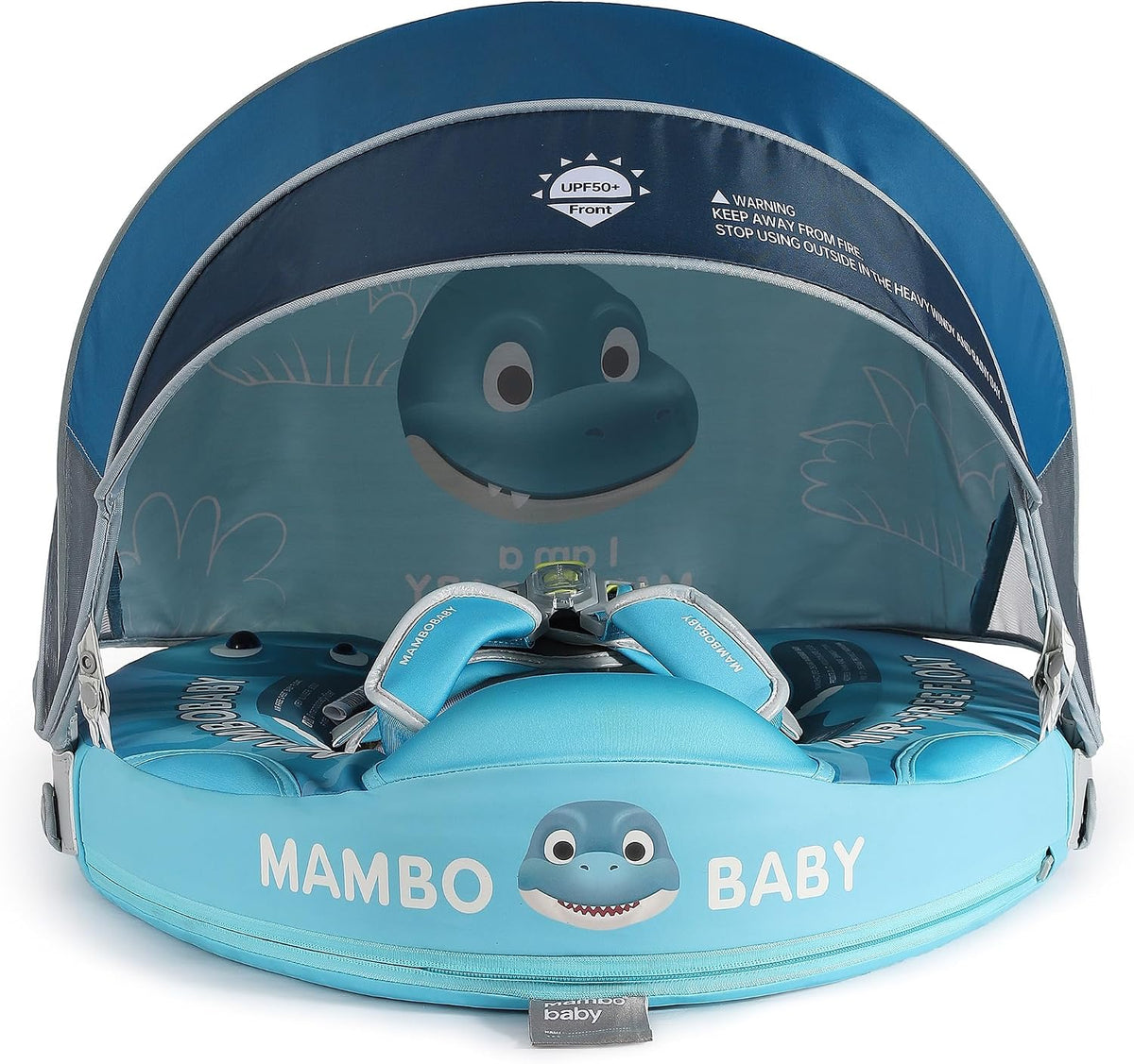 Mambobaby Float with Canopy & Tail - Dinosaur