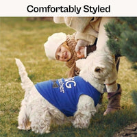 Parisian Pet Dog Shirt, 100% Cotton Shirts for Medium Dogs - Big Brother / Medium (8-12lbs) - image 4