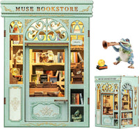 Fsolis Book Nook Kit Booknook Bookshop - Muse Bookstore