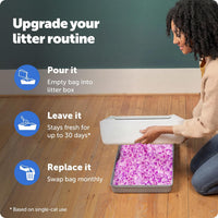 PetSafe ScoopFree Premium Crystal Litter, Fresh Scent - Lavender / Litter 2-Pack - image 3
