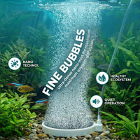 Fish Tank Bubbler, 3.2 Inch Aquarium Air Stone Kit, Nano Quiet Oxygen Diffuser for 20-70 Gallon - 3.2 Inch, for 20-70 Gal - image 2