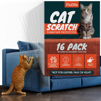 Anti Cat Scratch Furniture Protector, Heavy-Duty - 16-Pack + 80 Pins