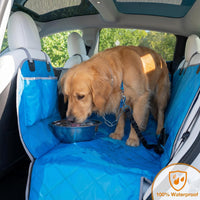 56"Wx60"L Dog Car Seat Cover for SUV & Truck - Standard / BLUE - image 4