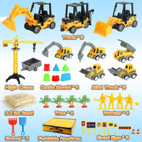 Helsort 37 Pcs Sand Construction Kit with Magic Sand, Sandbox - image 2