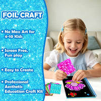 FUNNYB&G Foil Art Craft Kit for Kids - Ocean - image 3