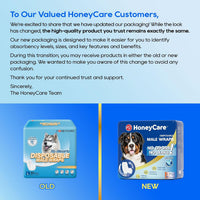 HONEY CARE All-Absorb A26 Male Dog Wrap - 1 / Large( 50 Count)( Pack of 1) - image 2