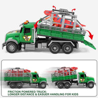 Dwi Dowellin Kid Trucks Toys for Boys Age 3-5 - dinosaur truck - image 2