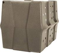 Dakota 283 Crate - Canine Rough and Tough Economy Kennel (Coyote Granite, Large)