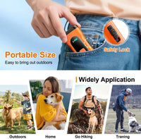 Dog Bark Deterrent Devices Anti Barking Device for Dogs Ultrasonic - Orange / 2 Pack - image 3