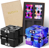 4 Packs Infinity Cube Toy Game for Kids and Adults - Multicolored - image 2