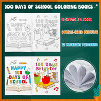 24Pcs Bible Coloring Books Religious Theme DIY Color-in Pages – Fun for Kids & Family - 100th Day of School (White) - image 3
