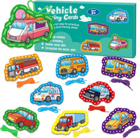 Quilinz lacing cards sewing kit with 9 cards and colorful laces for kids - view 2