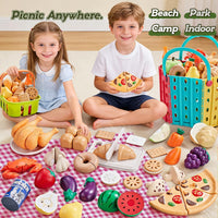 LAUGIGLE Pretend Play Food for Kids Kitchen - Pink / 13 x 8 x 5 in - image 2