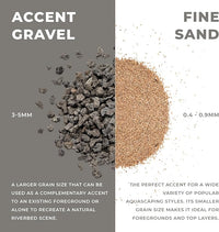 Ultum Nature Systems Controsand Vesuvius Aquarium Gravel (8L) - Versatile Substrate for Planted & Shrimp Tanks