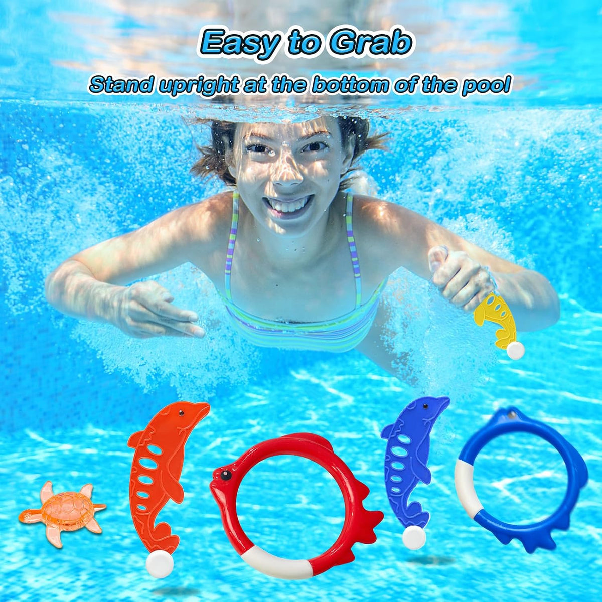 Jasonwell Pool Diving Toys Games - 25 PCS - image 3