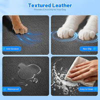 Dog Car Seat Cover for Back Seat - Matte Black / L - For Cars/SUV/ Sedans/MPV - image 2