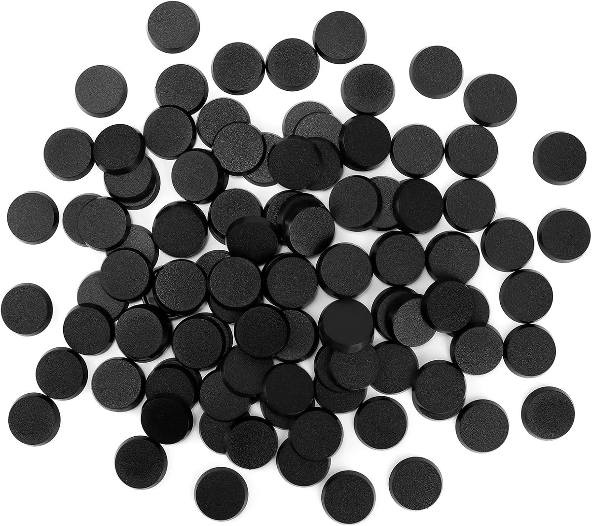 FIGURESLAB 100 black textured plastic miniature bases in 7 sizes - view 4
