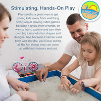 Classic Sand and Play Sand for Sandbox, Table, Therapy, and Outdoor Use, 20 lb. Bag, Natural, Non-Toxic, Wet Castle Building for Creativity and Stimulates Sensory Skills