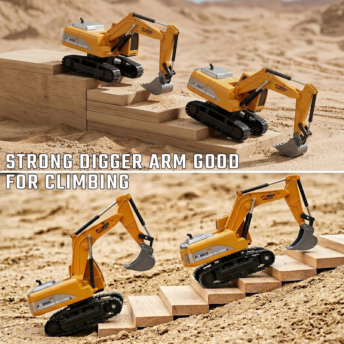 ID Gerilla Remote Control Excavator, RC Construction Toy – Fun for Kids & Family - image 4