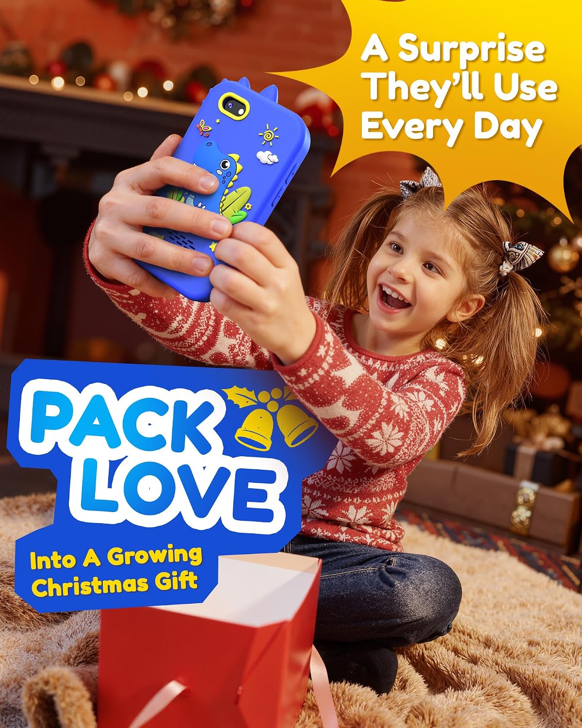 KOKODI Kids Smart Phone Toys - Blue - image 4