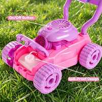 Lydaz Bubble Lawn Mower for Toddlers 1-3 - Pink - image 4