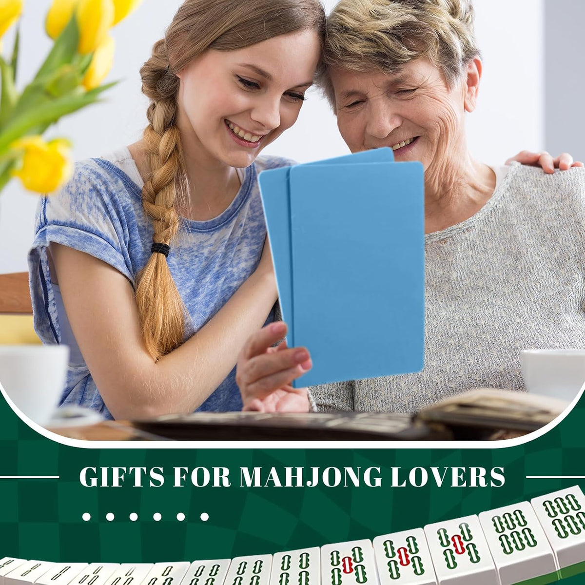 Seenelling 2026 Mahjong Tile Mixer Shuffler for Mixing - 2 / Light Blue - image 4