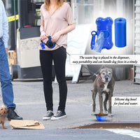 Retractable Dog Leash, 10 FT Dog Leash for Small Medium Dogs up to 22lbs, Pet Tape with Anti Slip - 10ft (for Dogs Up to 22lbs) / Blue - image 3