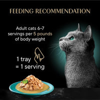 Sheba Gravy Indulgence Adult Wet Cat Food Whitefish Entree in Extra Gravy, 2.6 oz. Twin-Pack Trays (24 Count, 48 Servings)