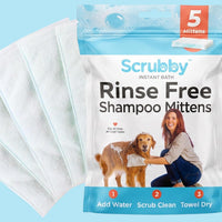 ScrubbyPet No Rinse Pet Wipes, Use Pet Bathing - 10 Count - image 3