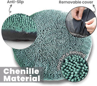 Muddy Mat Cloud K-9 Dog Beds for Small Dogs & Cats - Medium (35''X35'') / Seafoam Green - image 2