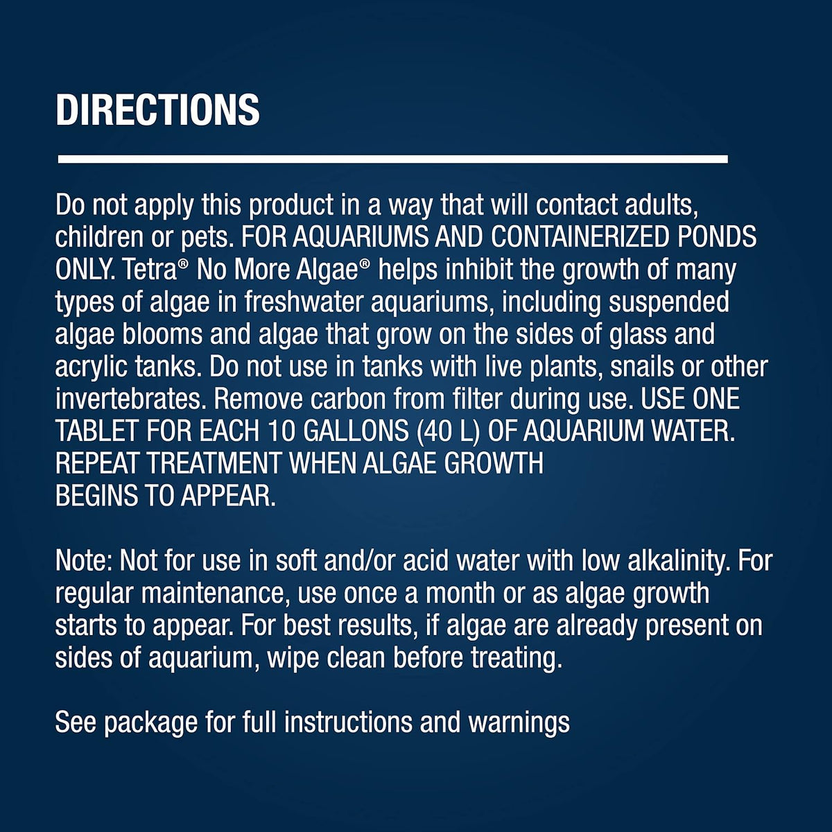 Tetra No More Algae Tablets for Aquariums - image 4