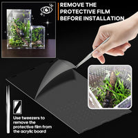 Acrylic Jumping Spider Enclosure, Insect Terrarium for Spiders - Small - image 3