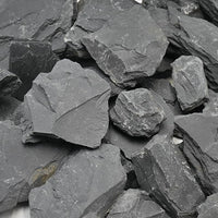 Natural Slate Rock 5LB Reptile Basking Stones Fish Tank Rocks for Aquarium Landscaping, Tank Decoration, Fairy Gardens,Reptile & Amphibian Enclosures 3 to 8 Inches