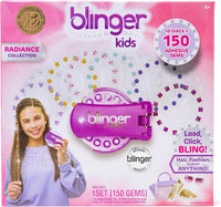blinger Radiance Starter Set with Gem Stamper and 150 rhinestones in 10 colors