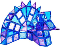 MAGBLOCK 102Pcs Magnetic Tiles Magnetic Toys Magnet Building Tiles Building Blocks for 3 4 5 6 7 8 Years Old Girls and Boys Birthday Gifts Preschool STEM Educational Toys