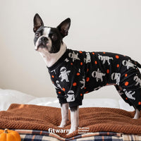 Fitwarm Funny Duck Dog Pajamas - Mummy & Pumpkin / Medium - image 3