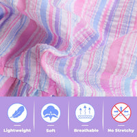 Dog Dress, Cute Pet Princess Dresses with Bright Color Design - Pruple Pink / Small - image 2