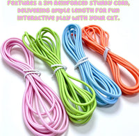 Automatic Interactive Cat Toy for Indoor Cats - Colorful - image 2