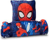 Northwest Silk Touch Sherpa Slumber Bag - Fearless Spidey / 27" x 56" - image 4