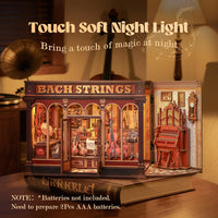 Cutefun Book Nook Kit, Bach Strings Musical Instrument Store - Bach Strings - image 3