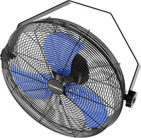 2600 CFM 14 inch Outdoor High Velocity Wall Mounted Fan, 3-Speed Metal Fans with IP44 Enclosure Motor, Industrial Grade Weatherproof Wall Fan for Patio, Greenhouse, Garage, and Gazebo