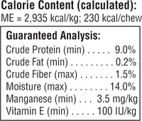 SmartBones Medium Chews With Real Peanut Butter Rawhide- Free Chews For Dogs, 4 Count