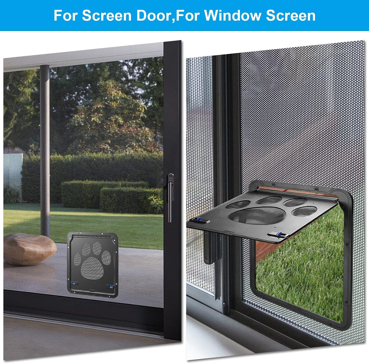 Ownpets Magnetic Cat Screen Door - Small (Pack of 2) - image 4