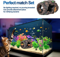 CousDUoBe Fish Broken Barrel Decor Fish Tank Decorations Betta Fish - 9 Pcs - image 4