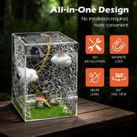 AZV Jumping Spider Enclosure Kit - White / Large - image 3