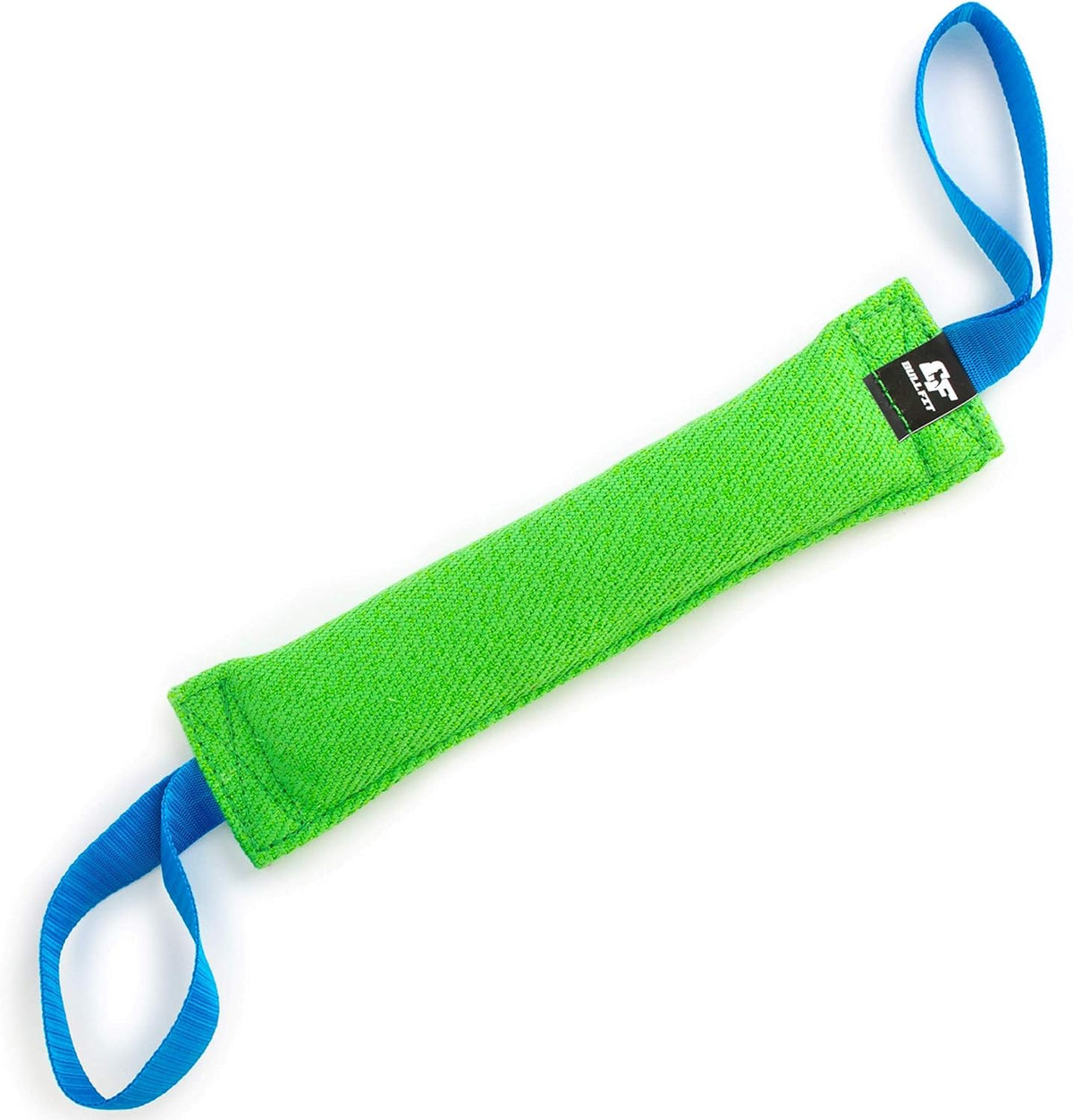 Bull Fit K9 Dog Bite Tug Toy with 2 Strong Handles - Green
